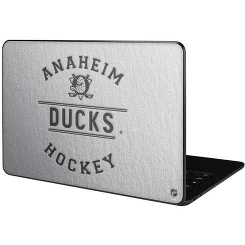 NHL Anaheim Ducks Black Text Google Pixelbook Go Skin